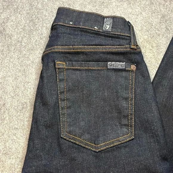 NWOT 7 for All Mankind, The Ankle Skinny.  Size 27. - Picture 1 of 14